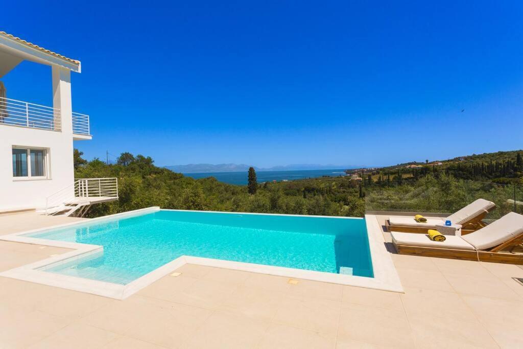 Koroni - Villa Merkouri - Entire Villa with Panoramic view Esterno foto